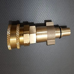 Adaptateur NE et nettoyeur haute pression Connecteur de bouteille de canon à mousse en cuivre pour bosch Adaptateur femelle en laiton de pistolet à lance à mousse de neige - Product Image 4