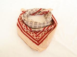 Pañuelo de algodón transpirable estampado, pañuelo cuadrado para la cabeza y cuello, para un uso diario cómodo - Product Image 6