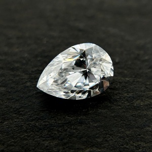 IGI 4,02 CT White Pear Cut Lab Diamond F VS2 Clarity Loose Calibrated Lab creó diamantes para la fabricación de joyas - Product Image 2