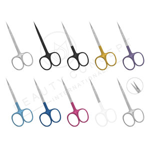 Tijeras de Acero Inoxidable Sostenible para Manicura, con Punta Curva, para Diestros, para Recortar Cutículas y Eliminar Piel Muerta - Product Image 6