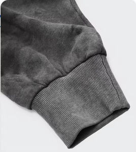 Sudadera de Felpa para Hombre, Diseño Básico, Mezcla de Algodón, Logotipo Personalizado Bordado OEM, Marca de Diseñador, Estilo Urbano, Talla Grande - Product Image 4