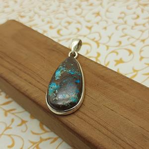 จี้คริสโซโคลลาที่สวยงามจี้เงินทำมือ925สำหรับผู้หญิงเครื่องประดับวาเลนไทน์จี้เครื่องประดับที่ดีและมีเสน่ห์ - Product Image 1