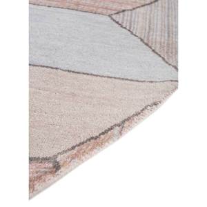 Kavi Ivory Hand Knotted Wool Bamboo Silk Rugs Chaos Theory Collection-Geometric Living Room <b>Carpet</b> Esk-726 Jaipur Rugs US - Product Image 4