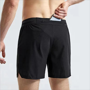 High Quality Custom Men's Casual 100% Cotton Quick Dry Eco-Friendly Breathable Fitness Athletic Workout Gym Joggers <b>Shorts</b> - Product Image 4