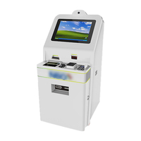 Machine bancaire en libre-service pour intérieur, recycleur de billets, lecteur de cartes sans contact, écran tactile capacitif 10 points, OEM ODM SDK 1
