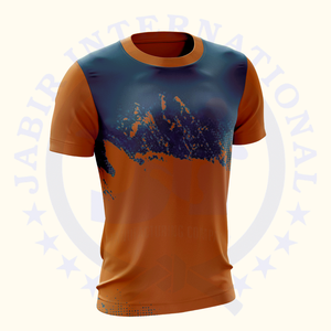 เสื้อยืดคอกลมลำลองสำหรับผู้ชายเสื้อผ้าแนวสตรีทผ้าฝ้าย100% กันรอยยับระบายอากาศออกแบบได้ตามต้องการขนาดแฟชั่น - Product Image 5