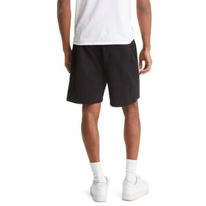 กางเกงขาสั้นผ้าปะติดสำหรับผู้ชายกางเกงขาสั้นแบบปะติดสำหรับผู้ชายกางเกงลำลองผูกเอวยางยืดกลางแจ้งโลโก้แบบกำหนดเอง - Product Image 6