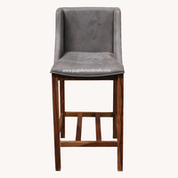 Tabouret de Bar moderne en bois de Sheesham/Acacia/mangue, avec siège en tissu indien, vente en gros, 2022, Offre Spéciale