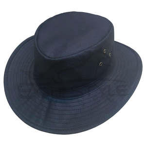 Chapeaux Safari Camouflage Imperméables Coton Ciré Oilskin Chapeaux de Protection Solaire de Style Cowboy Extérieur Vente en Gros - Product Image 4