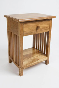 Wooden Bedside <b>Table</b> Nightstand Side Cabinet With Drawers Brown Bedroom <b>End</b> <b>Table</b> - Product Image 5