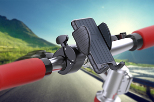 Soporte de Teléfono para Motocicleta de Liberación Rápida, Abrazadera para Manillar de Scooter, Soporte para Teléfono Celular para Moto - Product Image 6