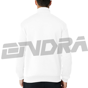Sudadera polar con cremallera completa para hombre, chaqueta de cuello simulado, manga larga, tela suave, ropa informal ligera, ropa de abrigo elegante, ajuste cómodo - Product Image 5