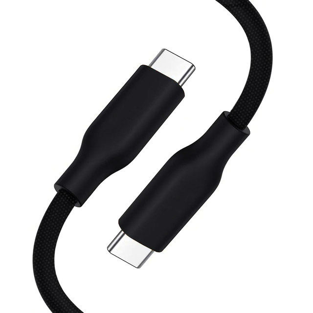 OEM Nylon Braided 5A 20V USB Type C to Type C 100w 240w PD E-Mark Super Fast Charging Cable Cable Quick Charging Data Transfer
