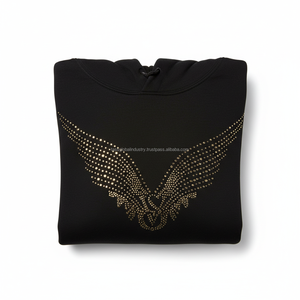 เสื้อฮู้ดผู้ชายสไตล์อินเทรนด์ เหมาะสำหรับสวมใส่ทุกวัน แฟชั่นสตรีทสไตล์ ชุดลำลอง ผ้าฝ้ายผสม - Product Image 6