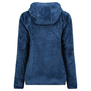 Chaqueta de lana polar para mujer, cuello alto con cremallera completa, chaqueta de lana para mujer con puños elásticos y cremallera, chaqueta de lana polar para mujer - Product Image 3