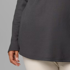 เสื้อสเวตเชิ้ตผู้หญิงคอเต่า แขนยาว ผลิตจากผ้าโพลีเอสเตอร์เนื้อนุ่ม สำหรับขายส่งจำนวนมาก สไตล์ลำลอง ทันสมัย ปี 2026 - Product Image 3