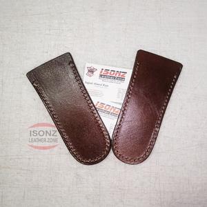 La poignée de casserole en cuir de harnais bronzé durable couvre le boîtier OEM personnalisable avec des couvertures de poignée en cuir - Product Image 3