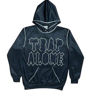 Sudaderas de lana de algodón 100% de alta calidad para hombre, sudaderas con capucha de manga larga con estampado de sublimación de logotipo personalizado, técnica de lavado de invierno - Product Image 5