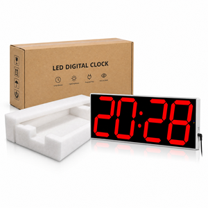 Industrial POE Digital Master <strong>Clock</strong> WiFi 6 Inch Large LED Display NTP GPS <strong>Sync</strong> for School Hospital Reloj Digital Ethernet - Product Image 4