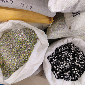 Blinginbox P03 Black <span class=keywords><strong>Diamond</strong></span> 1440 piezas Flat Back <span class=keywords><strong>Crystal</strong></span> Rhinestones Gemas redondas para arte de uñas y accesorios artesanales - Product Image 2