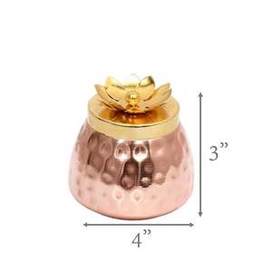 Caja de Regalo de Metal Dorado de Aluminio para Boda, Aniversario, Almacenamiento de Galletas, Dulces, Frutos Secos, Vajilla, Manualidades - Product Image 2