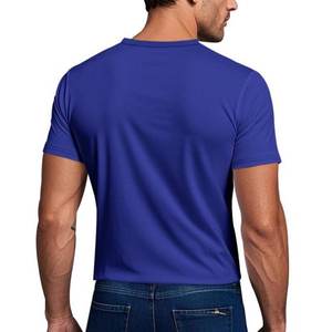 เสื้อยืดแฟชั่นเกาหลีสำหรับผู้ชาย, 260GSM ฤดูร้อนเสื้อยืดธรรมดาทรงหลวมแขนสั้นเสื้อโอเวอร์ไซส์ใส่ได้ทั้งชายและหญิง - Product Image 4