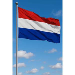 Customizable Outdoor <b>Flag</b> Netherlands Digital Printed Cotton Satin Nylon Polyester Felt Aluminum Fiberglass <b>Pole</b> World <b>Flag</b> - Product Image 4