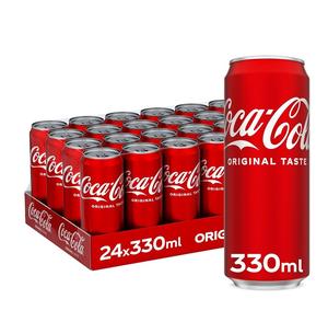 Coca-Cola 330 ml x 24 canettes Origine Portugal/Coca-Cola 330 ml/Boissons gazeuses Coca-Cola abordables à vendre - Product Image 1
