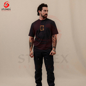 เสื้อยืดพิมพ์ลายกราฟิกสำหรับผู้ชายเสื้อยืดโอเวอร์ไซส์ลายกราฟิกสำหรับผู้ชาย - Product Image 2