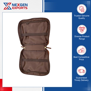 Fabricante de Confianza Ofrece Funda para Biblia A4 de Primera Calidad con Cierre de Cremallera, Cuero Genuino, Color Personalizado, Logotipo, Diseño Unisex - Product Image 5