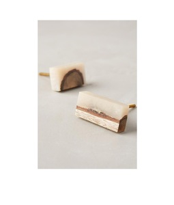 Perillas elegantes de resina de madera, perfectas para gabinetes modernos, que mejoran el atractivo de los muebles, estilo de decoración interior elegante, mejora del estilo. - Product Image 3