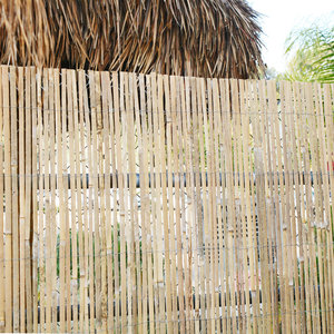 Natural Split <b>Bamboo</b> Turning Tool Decorative <b>Fence</b> <b>Panel</b> for Outdoor Decor - Product Image 1
