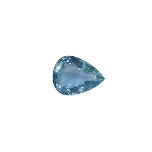 Pear Cut Natural Aquamarine Wholesale Factory Price High Quality Faceted Loose Gemstone Supplier