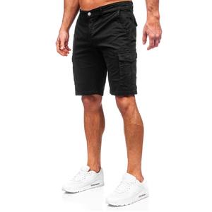 Pantalones Cortos Cargo de Lona para Hombre, Corte Holgado, Transpirables, Ecológicos, Impermeables y Resistentes al Viento, con Cierre de Cordón - Product Image 4