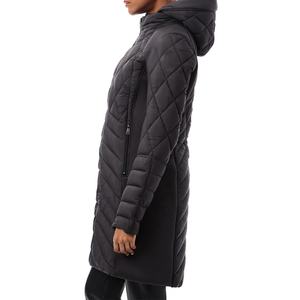 Vente en gros Veste matelassée camouflage réversible unisexe Parka d'hiver à capuche coupe-vent imperméable avec doublure polaire et col en fourrure courte - Product Image 4