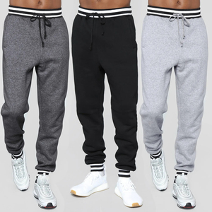 Personalizada de los hombres activa Bottoms Streetwear pantalones de chándal acampanados Oversize Baggy Acid Wash French Terry Fleece Jogger con sólido de pierna ancha - Product Image 6