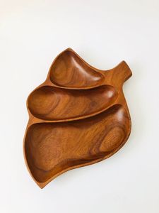 Assiette et bol en bois faits à la main de meilleure qualité Hôtel Ware Restaurant Assiette et plateau en bois naturel Fourniture en gros - Product Image 3