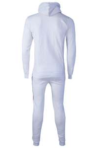 Top qualité 100% coton Gym Fitness ensembles vêtements de sport personnalisés survêtement Sports de plein air Gym entraînement Jogging deux pièces Fitness ensemble - Product Image 6