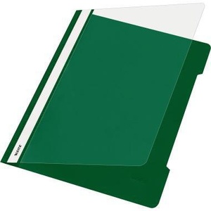 แฟ้มโพลีโพรพิลีน Leitz DIN A4 สีเขียว สำหรับจัดระเบียบและจัดการเอกสาร - Product Image 1