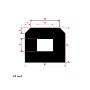 Chất lượng tốt nhất EPDM cao su chắn bùn cản cho nhà máy đóng tàu xe tải nói chung ngành công nghiệp đã sẵn sàng cho xuất khẩu tùy chỉnh quá trình cắt bao gồm - Product Image 6