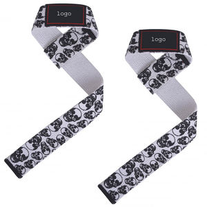 GAF logotipo personalizado entrenamiento ejercicio Fitness levantamiento de pesas gimnasio muñequeras correas de levantamiento de pesas para hombres y mujeres - Product Image 5