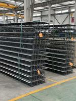 Plateforme de plancher en treillis d'acier composite renforcé galvanisé robuste pour bâtiments de bureaux à plusieurs étages et projets d'usines