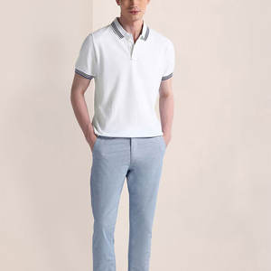 Polo famoso al por mayor de alta calidad para hombre, polos bordados de alta calidad personalizados con logotipo bordado, polo - Product Image 6