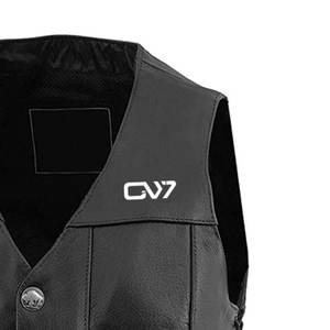 Chaleco de cuero real para hombre, chaleco occidental de Color negro, tamaño y diseño personalizados disponibles, chaleco de cuero a precio de fábrica - Product Image 6