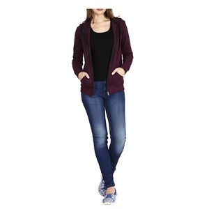 Sudaderas con Capucha y Cremallera para Mujer, Tallas Grandes, Personalizadas, 100% Algodón, Ropa Urbana, Secado Rápido, Transpirables, Diseño Exclusivo - Product Image 4