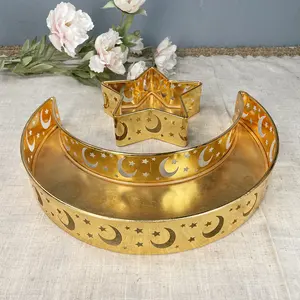 Hermosa Lámpara de Metal, Decoración de Ramadán de Alta Demanda 2026, Decoración para el Hogar con Caligrafía Árabe Cortada con Láser, India - Product Image 4