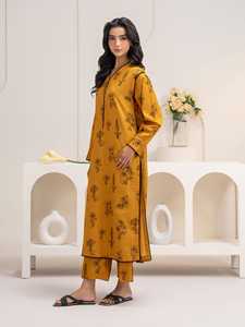 ジラニ輸出業者 高品質 レディース サルワール・カミーズ ドレススーツ 100% パキスタン＆インド服 女性用 <span class=keywords><strong>2</strong></span>ピースセット 軽量 - Product Image 4