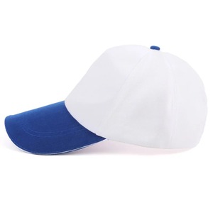 หมวกแก๊ปเบสบอลสีตัดกันสำหรับฤดูร้อนใหม่หมวกกันแดดใส่ได้ทั้งชายและหญิงโลโก้ตามสั่งแบบ DIY - Product Image 4