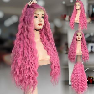 Perruque de cheveux naturels vierges de qualité supérieure 100% cheveux humains vietnamiens, perruque frontale en dentelle, cheveux ondulés - Product Image 1