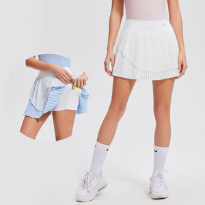 2024 Women Pleated Tennis Skirt High Quality Athletic High Waisted Golf <b>Skorts</b> with Pockets Workout <b>Running</b> Skirts - Product Image 6